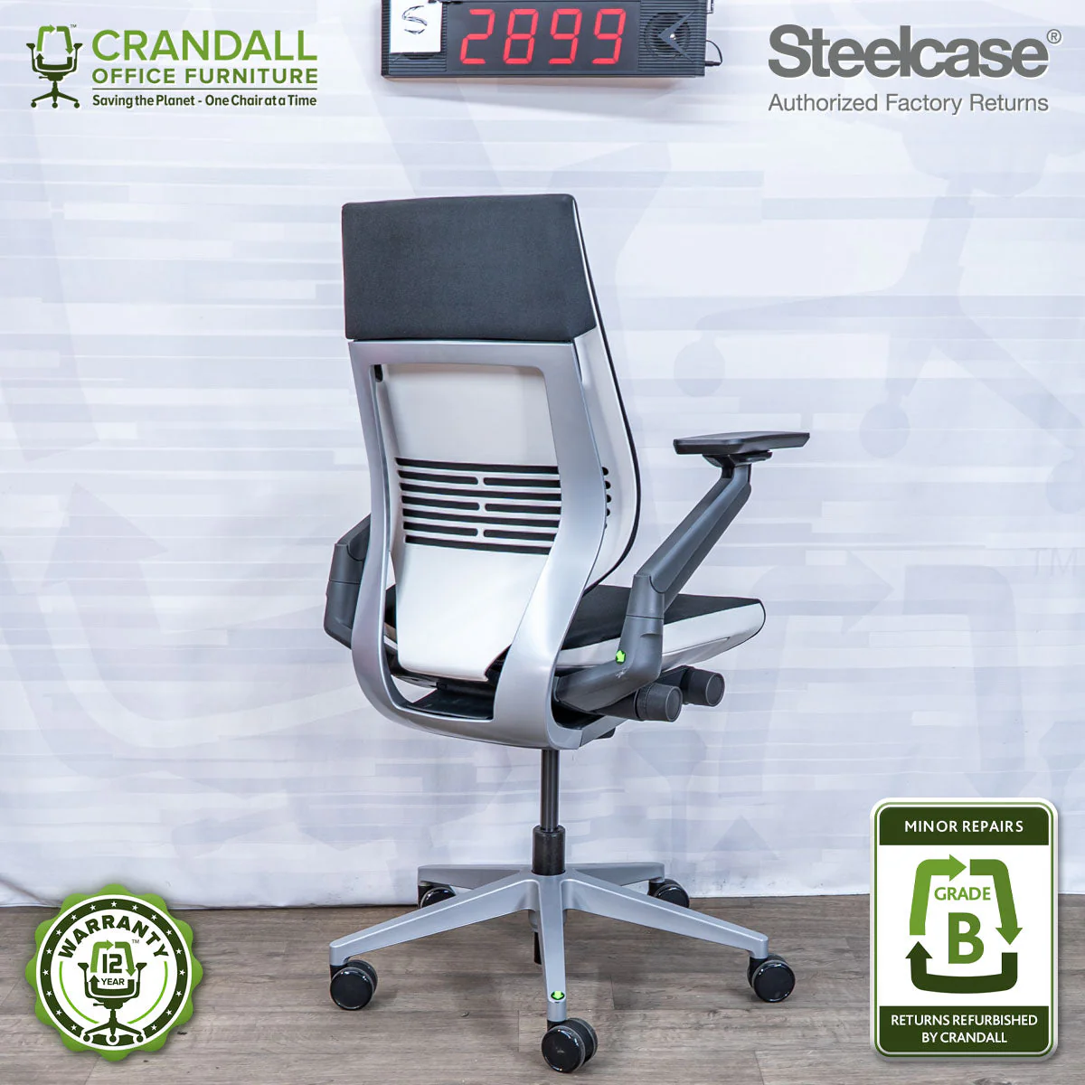 S-2899 - Steelcase Gesture - Grade B - Image 2