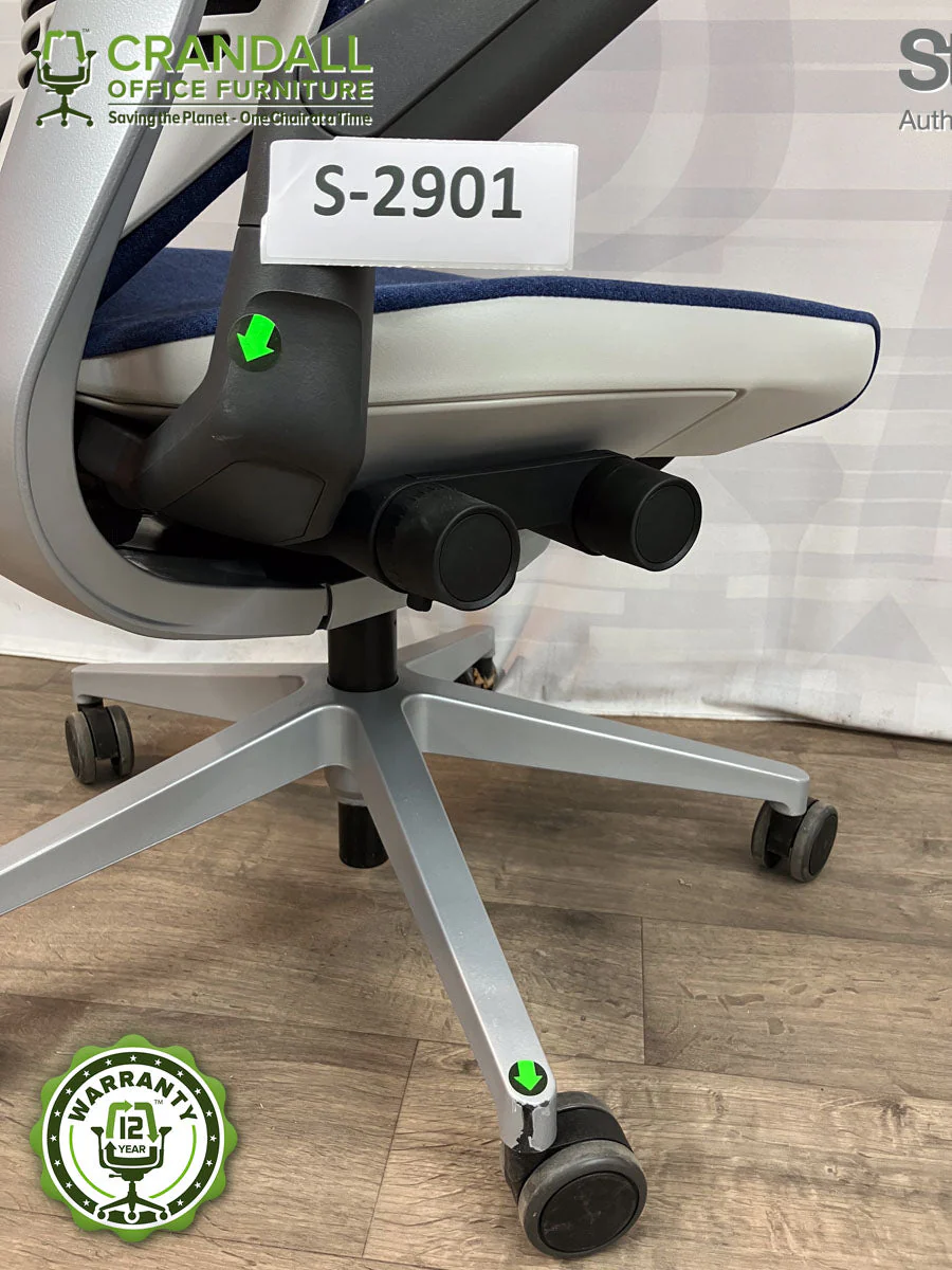 S-2901 - Steelcase Gesture with Headrest - Grade B - Image 3
