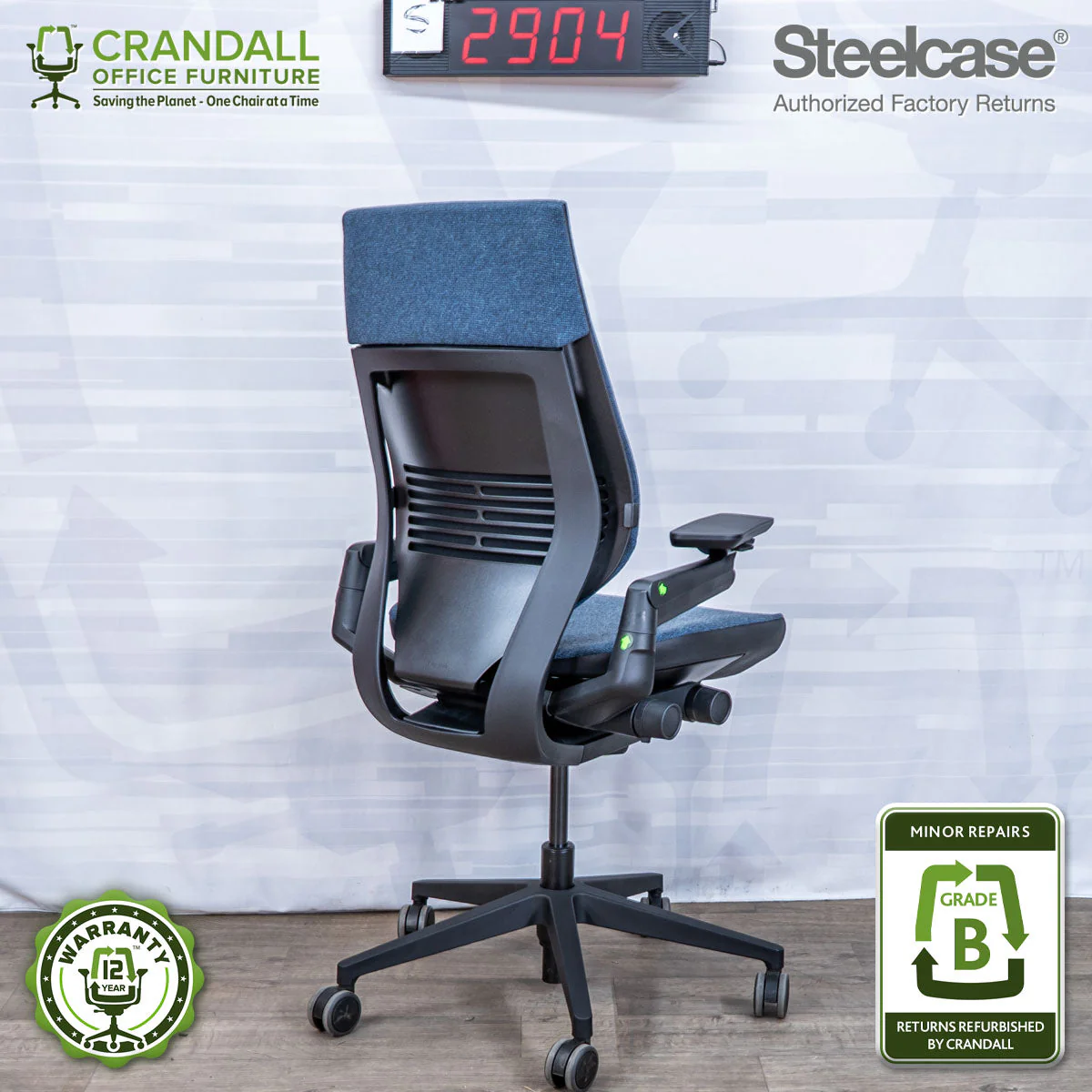 S-2904 - Steelcase Gesture - Grade B - Image 2