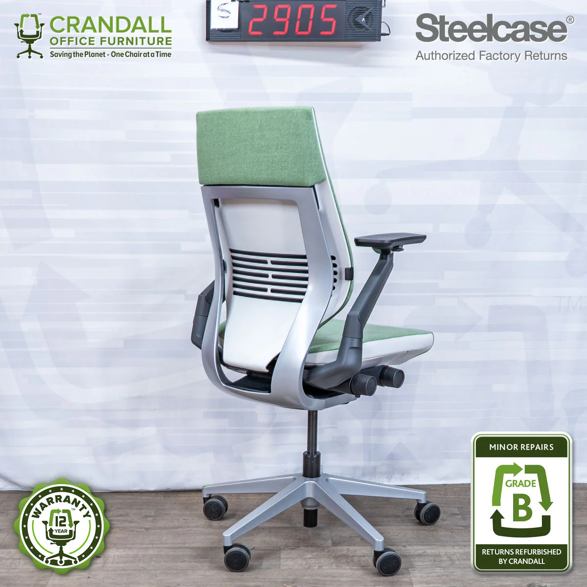 S-2905 - Steelcase Gesture - Grade B - Image 2
