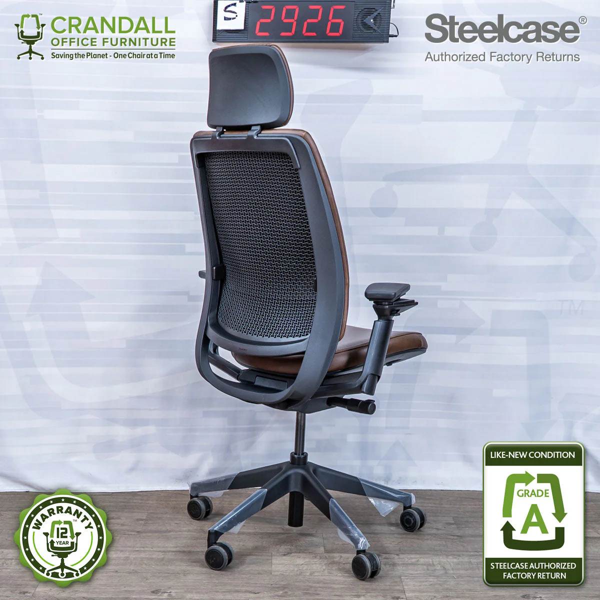 S-2926 - Steelcase Series 2 with Headrest - Grade A - Image 2