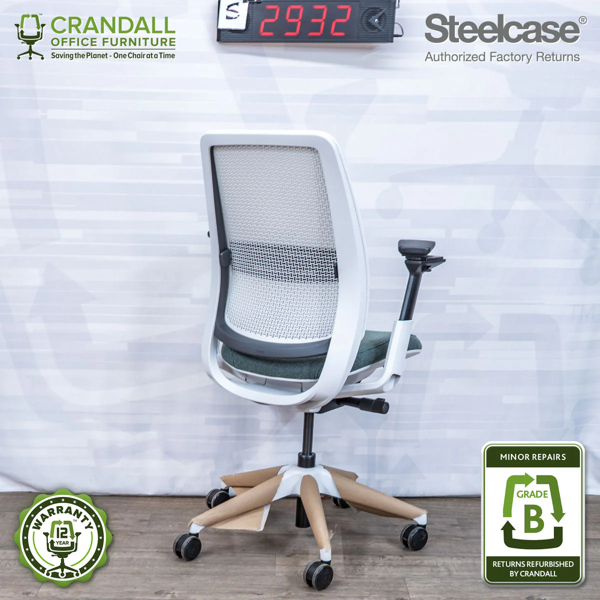 S-2932 - Steelcase Series 2 - Grade B - Image 2