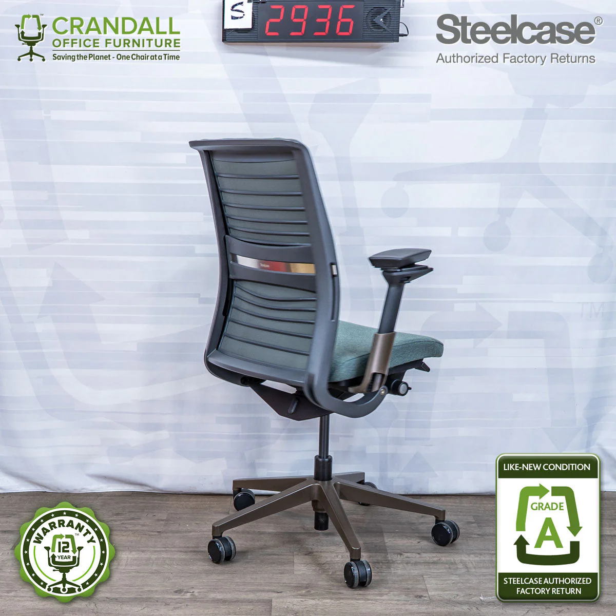 S-2936 - Steelcase Think - Grade A - Image 2
