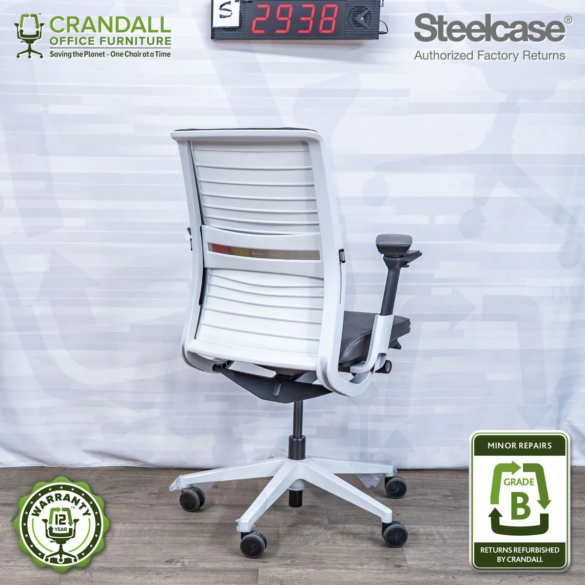 S-2938 - Steelcase Think - Grade B - Image 2