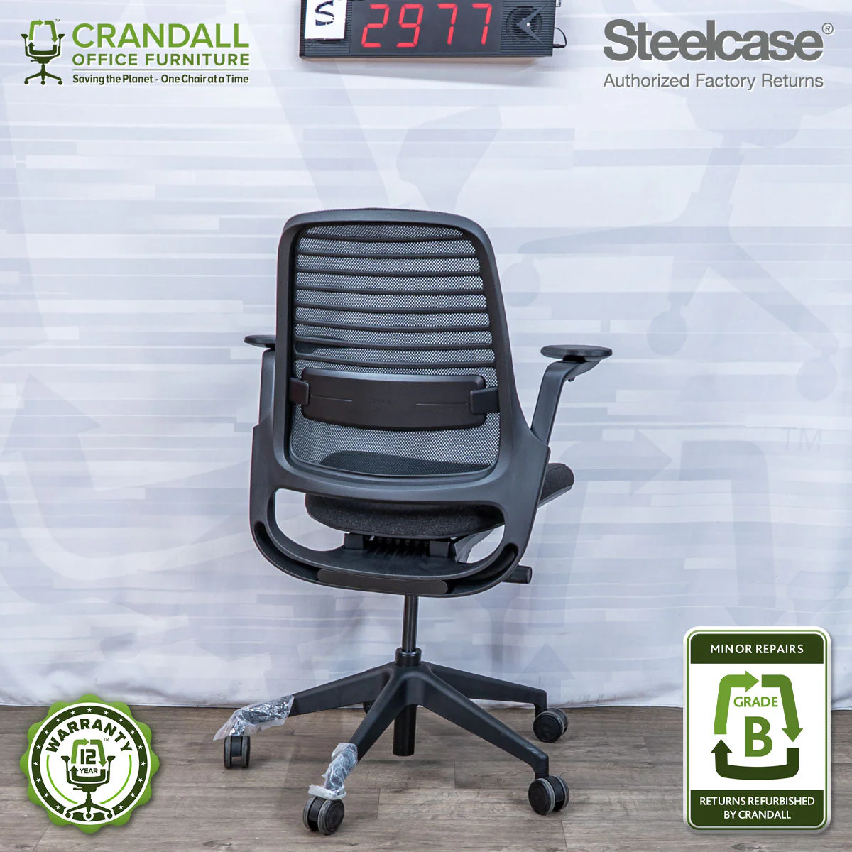 S-2977 - Steelcase Series 1 - Grade B - Image 2