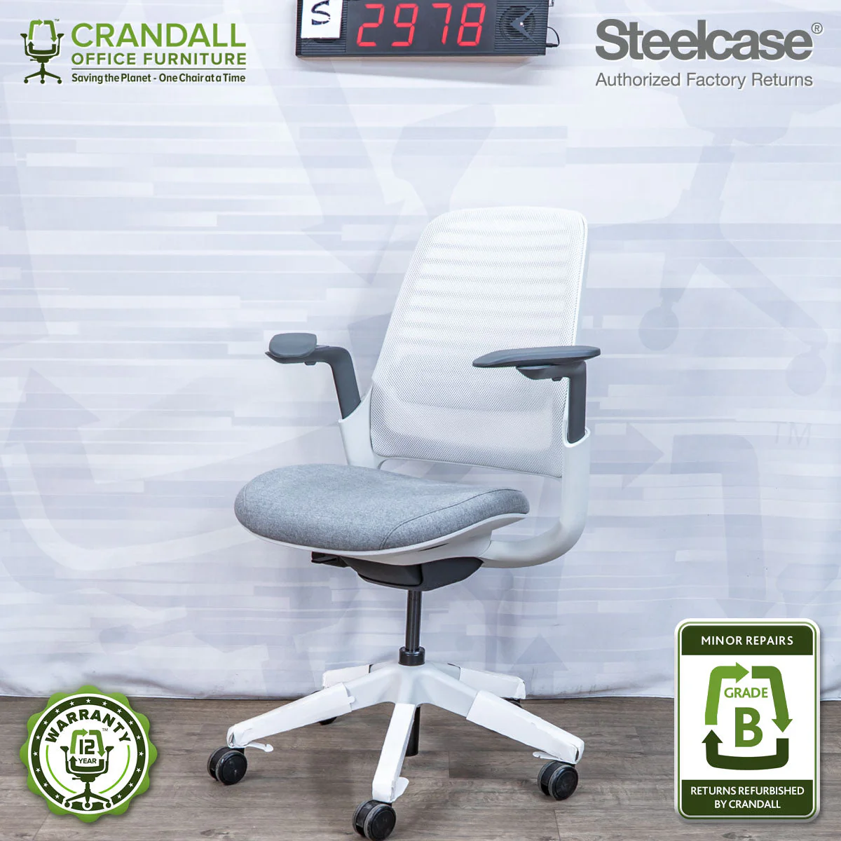 S-2978 - Steelcase Series 1 - Grade B