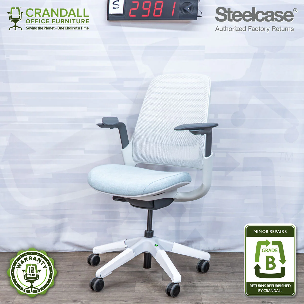 S-2981 - Steelcase Series 1 - Grade B