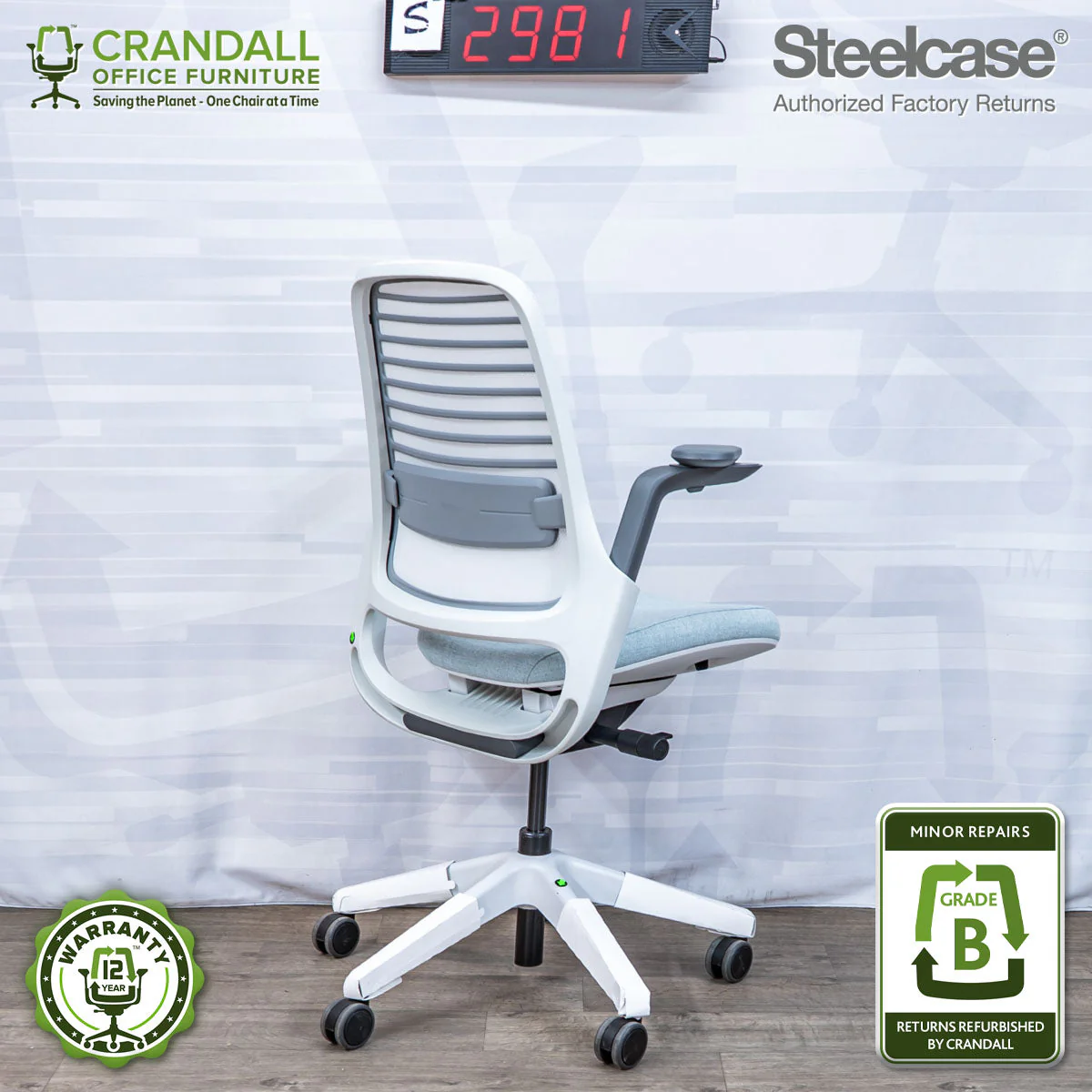 S-2981 - Steelcase Series 1 - Grade B - Image 2