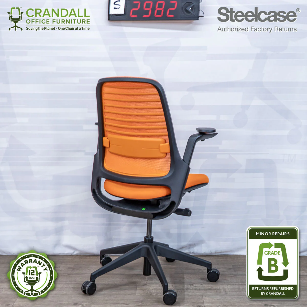 S-2982 - Steelcase Series 1 - Grade B - Image 2