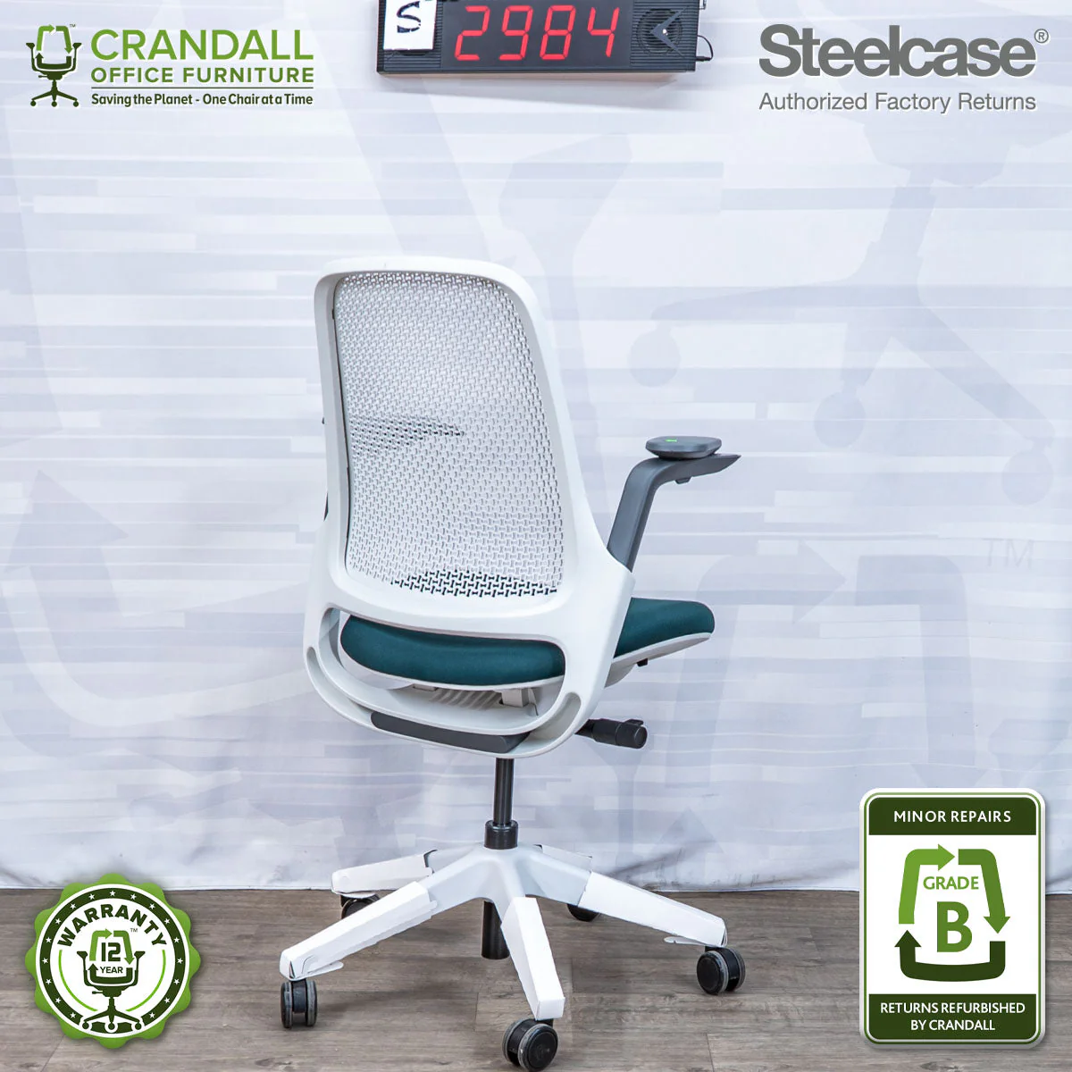 S-2984 - Steelcase Series 1 - Grade B - Image 2