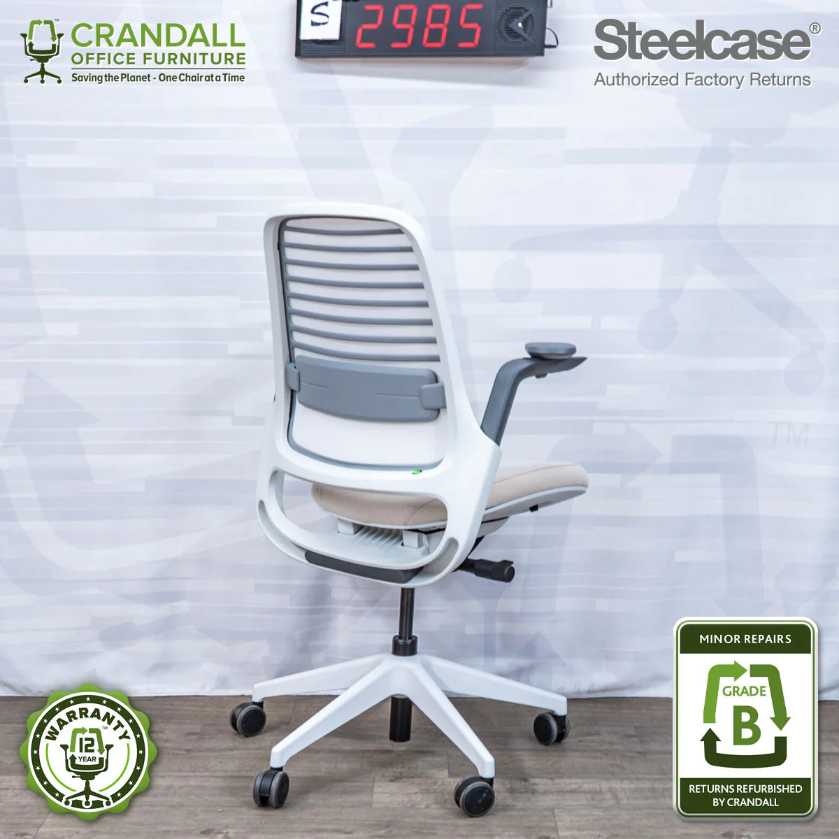 S-2985 - Steelcase Series 1 - Grade B - Image 2