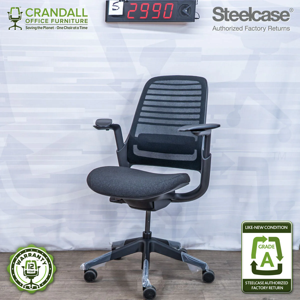 S-2990 - Steelcase Series 1 - Grade A