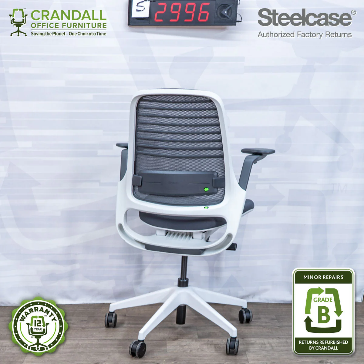 S-2996 - Steelcase Series 1 - Grade B - Image 2
