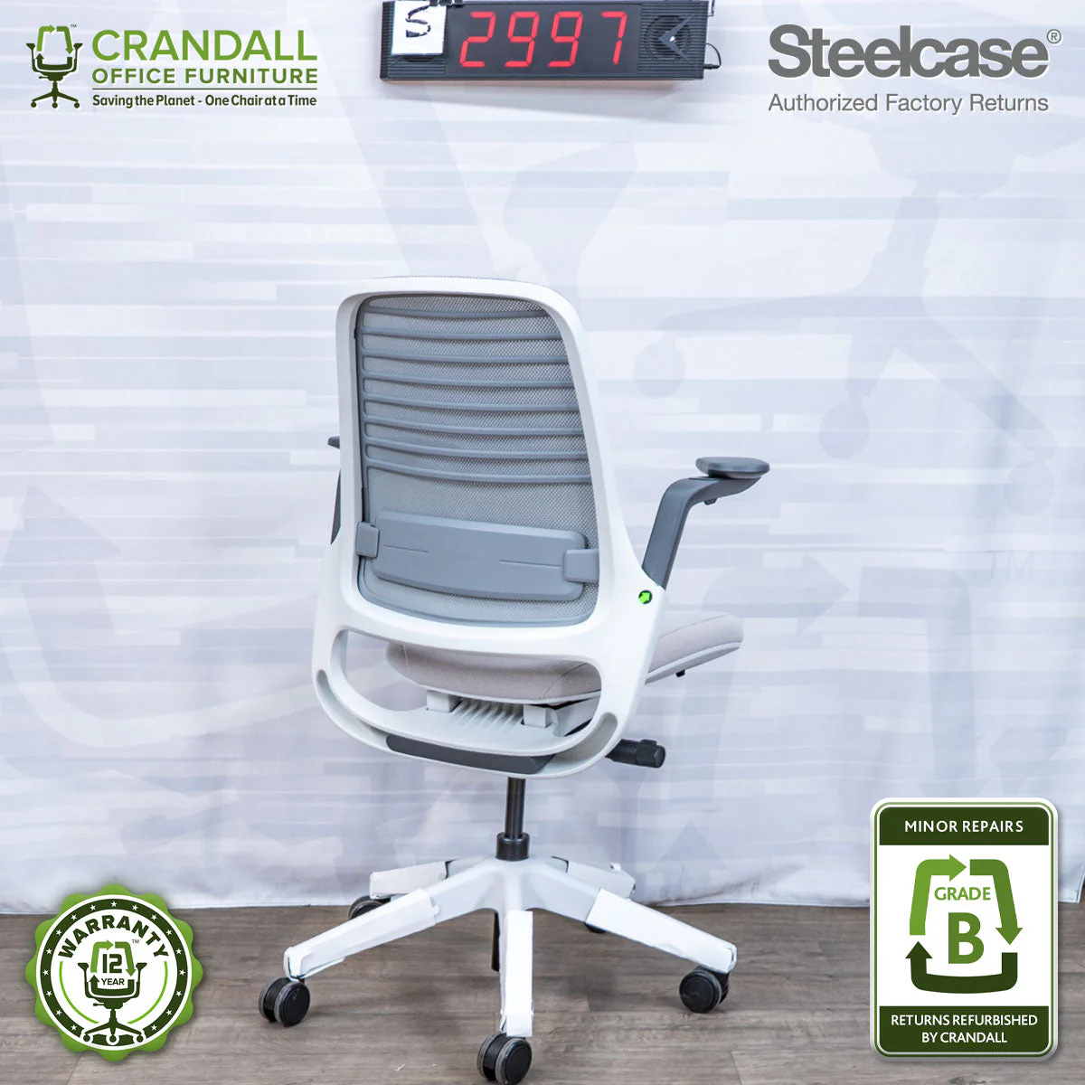 S-2997 - Steelcase Series 1 - Grade B - Image 2