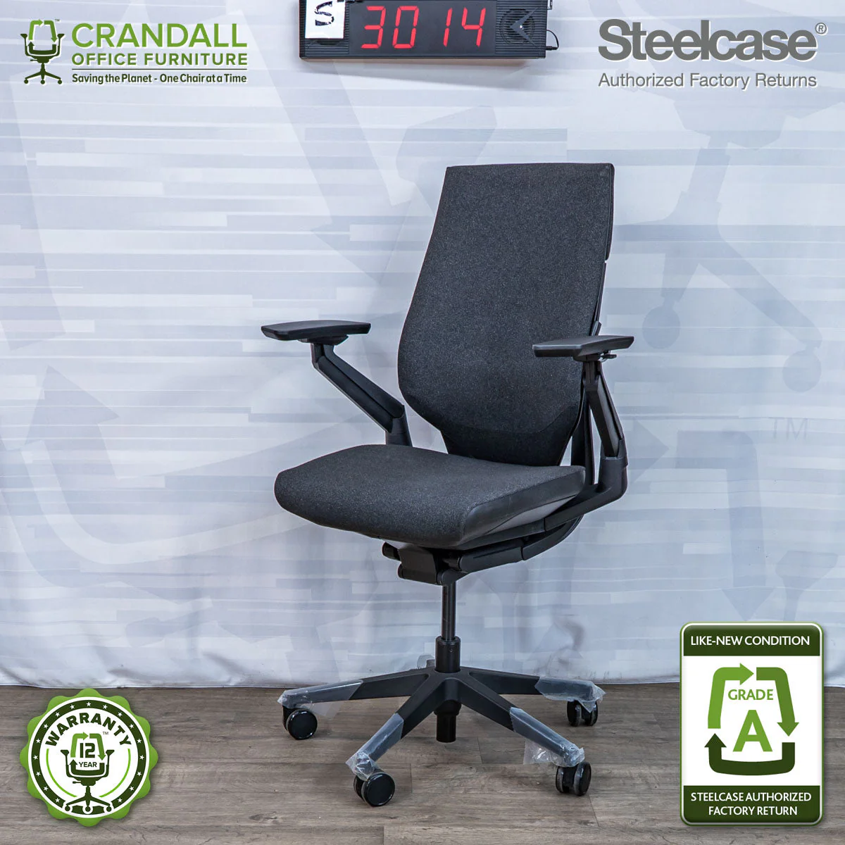 S-3014 - Steelcase Gesture - Grade A