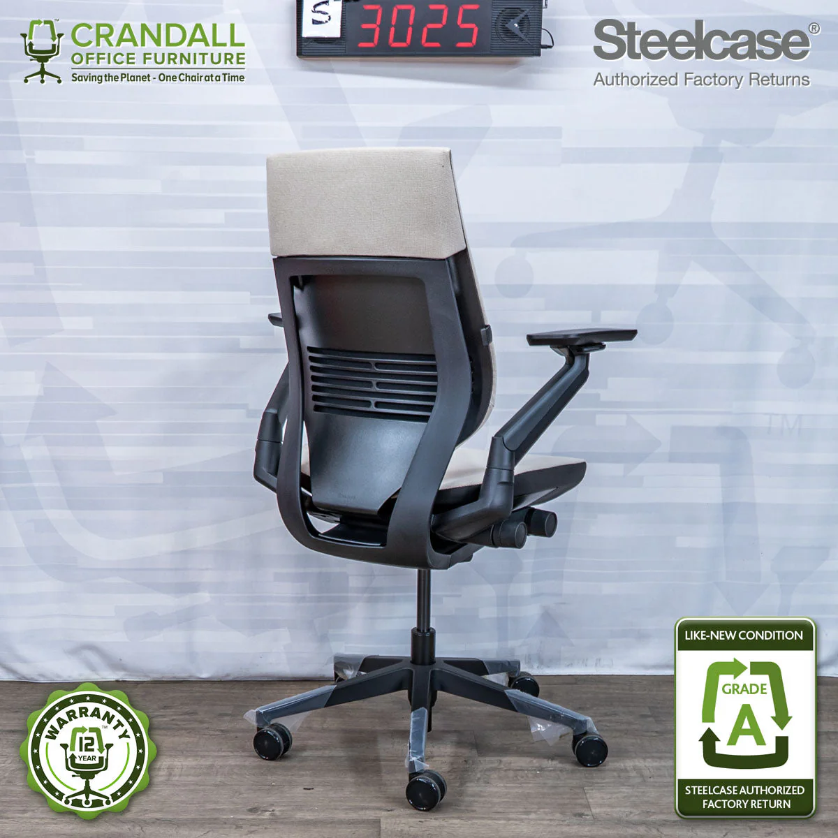 S-3025 - Steelcase Gesture - Grade A - Image 2