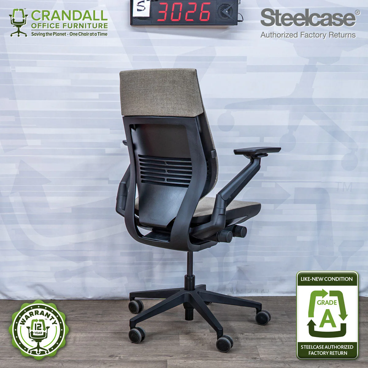 S-3026 - Steelcase Gesture - Grade A - Image 2