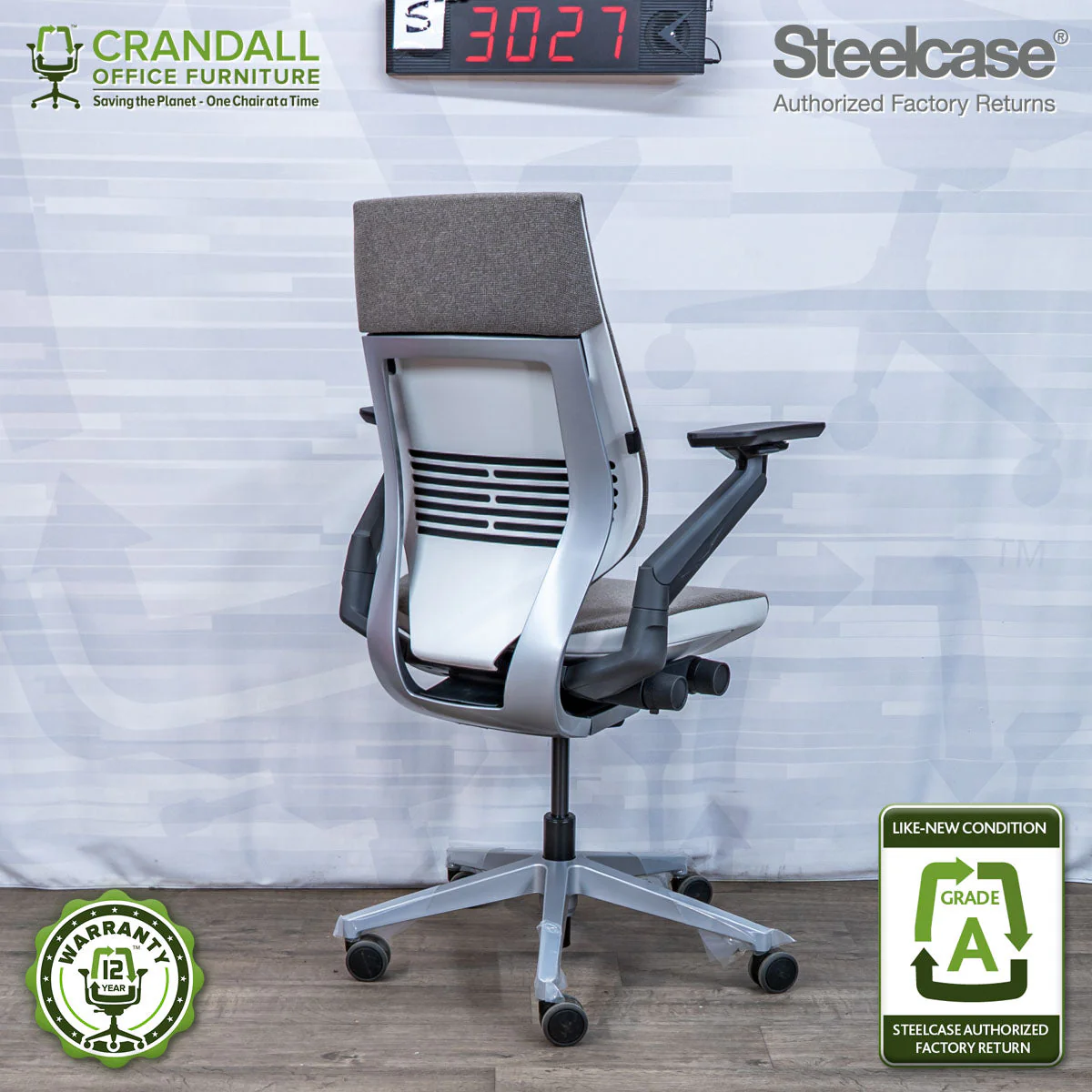 S-3027 - Steelcase Gesture - Grade A - Image 2
