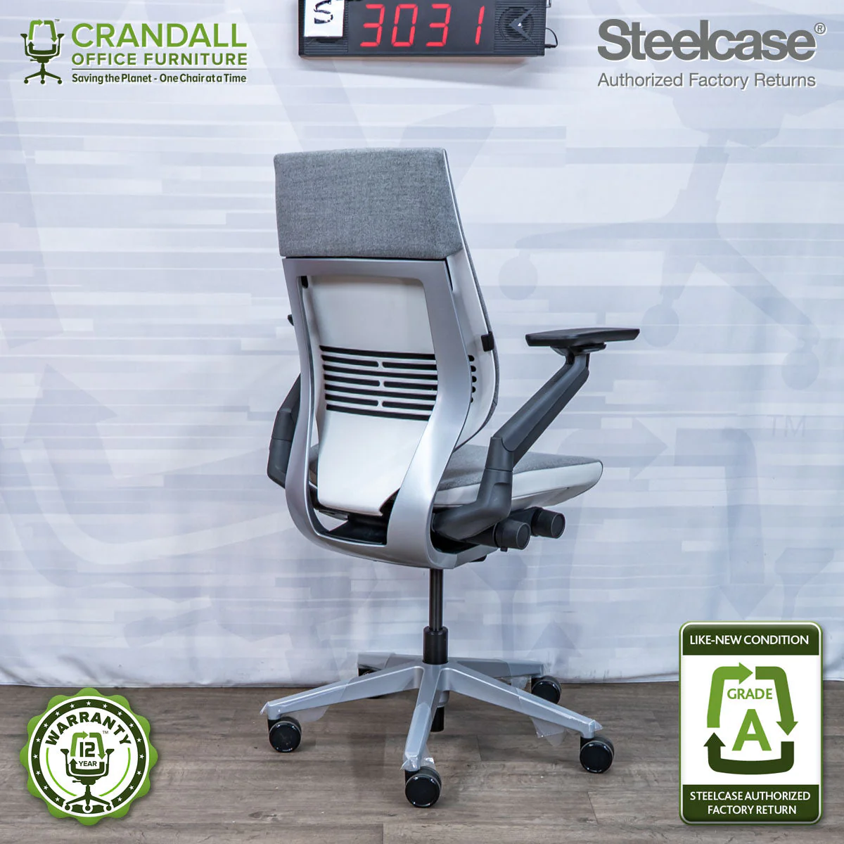 S-3031 - Steelcase Gesture - Grade A - Image 2