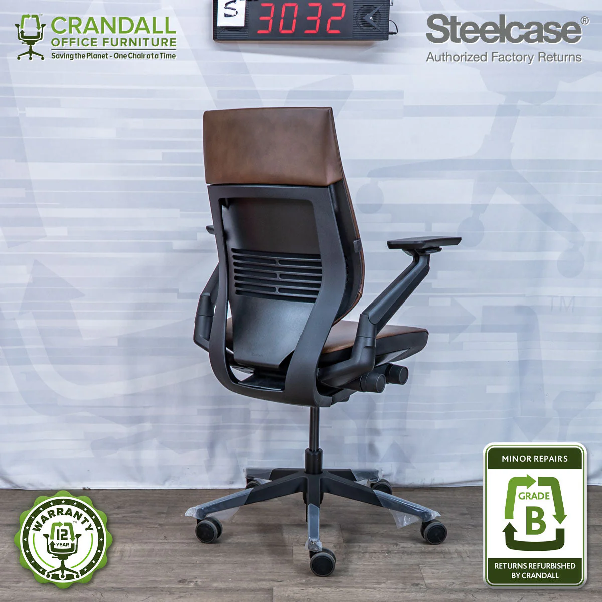 S-3032 - Steelcase Gesture - Grade B - Image 2