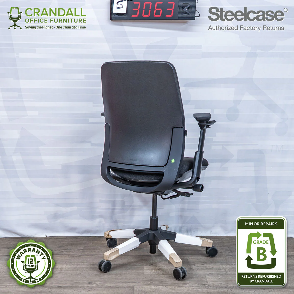 S-3063 - Steelcase Amia - Grade B - Image 2