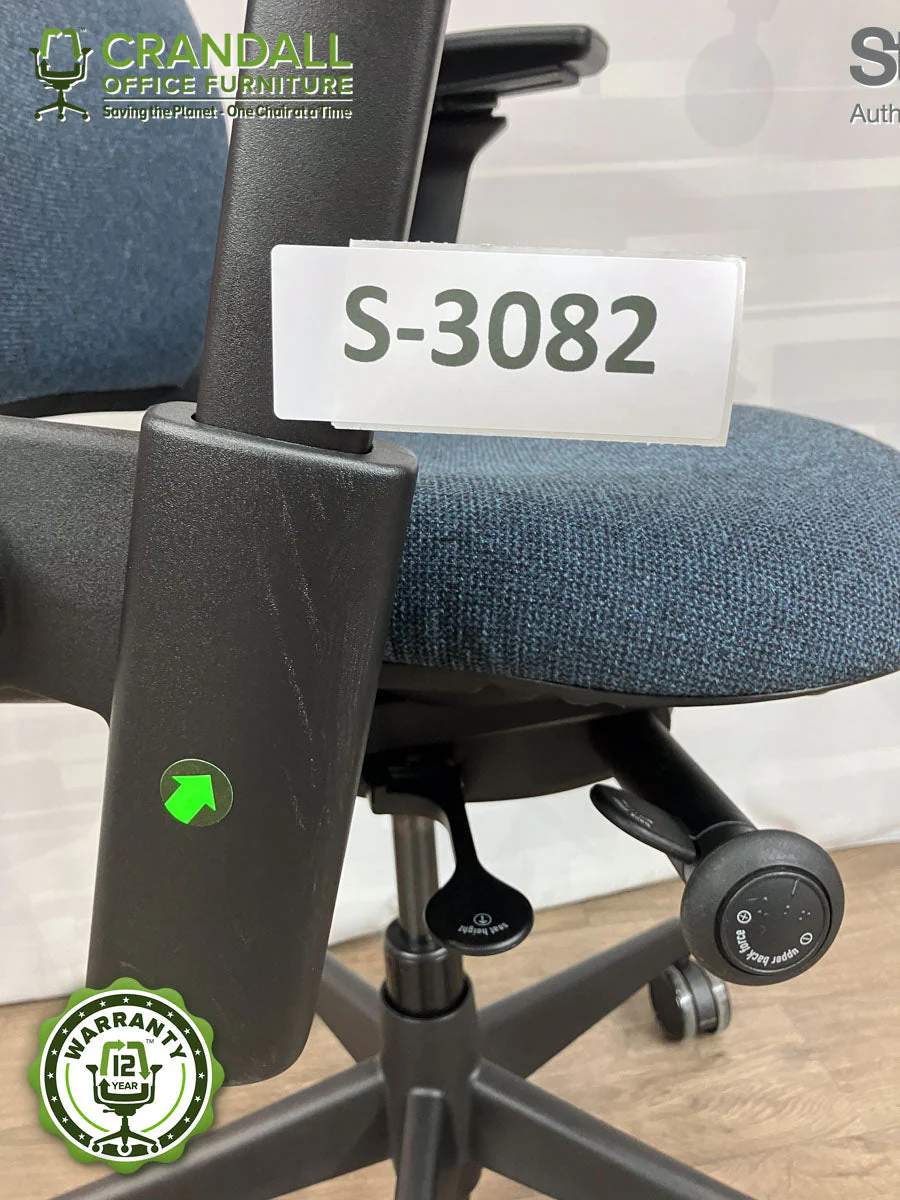 S-3082 - Steelcase V2 Leap - Grade B - Image 3