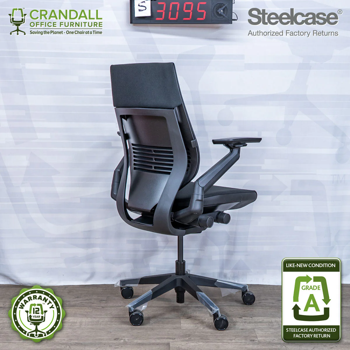 S-3095 - Steelcase Gesture - Grade A - Image 2
