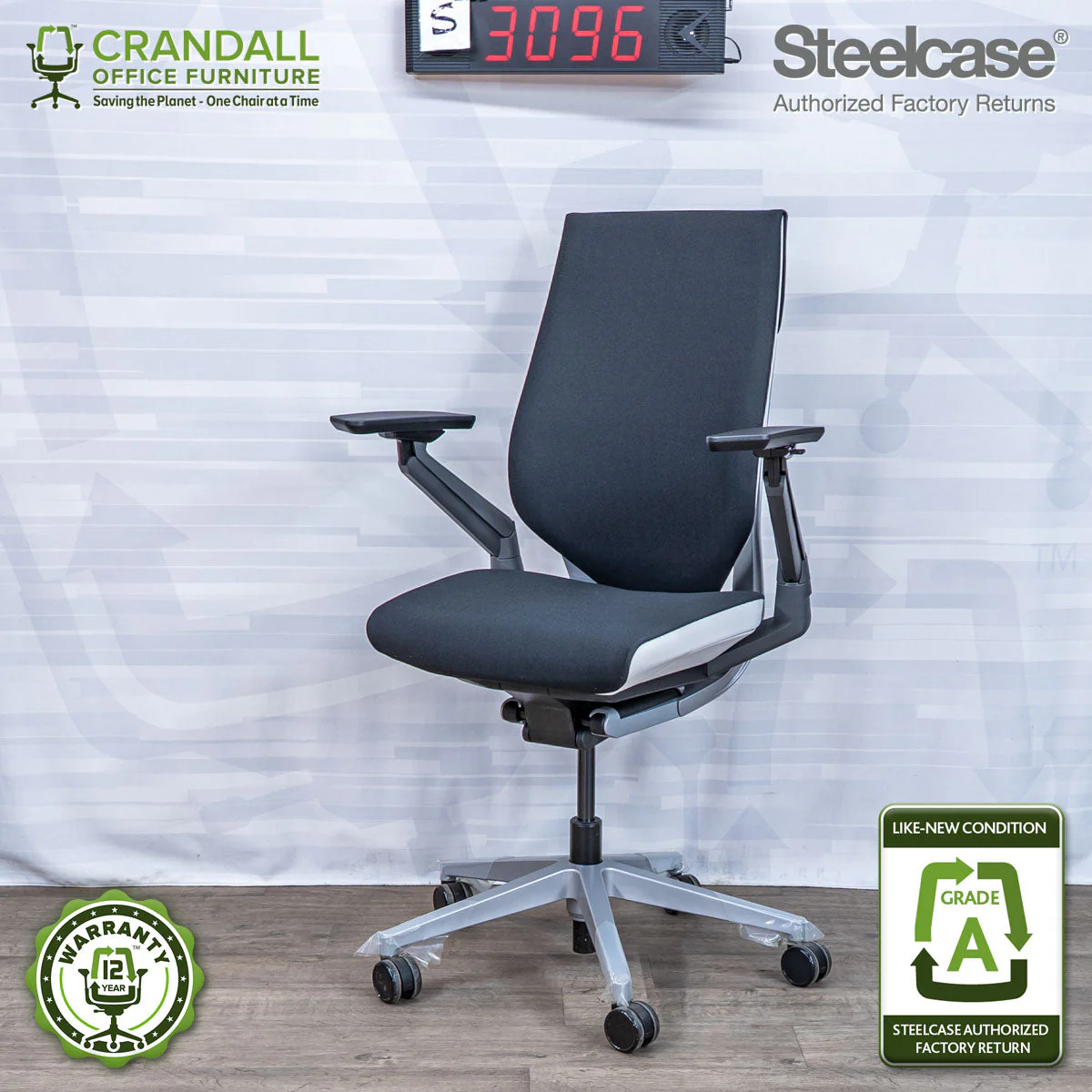 S-3096 - Steelcase Gesture - Grade A