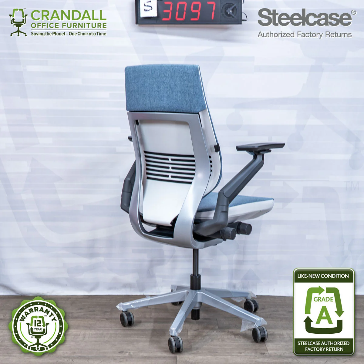 S-3097 - Steelcase Gesture - Grade A - Image 2