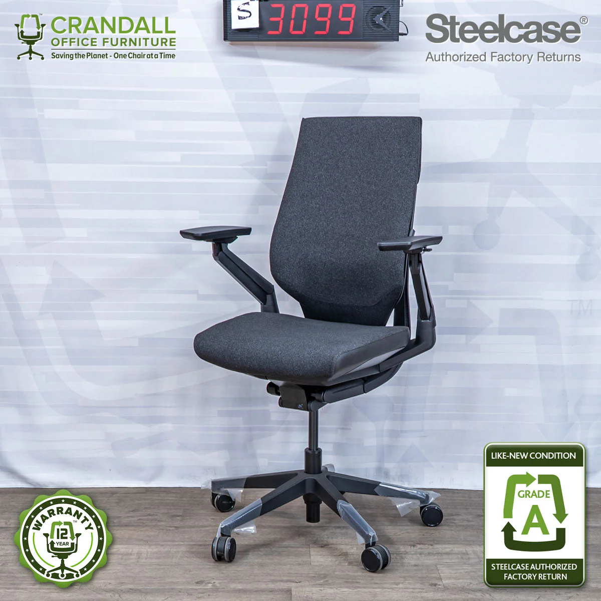 S-3099 - Steelcase Gesture - Grade A