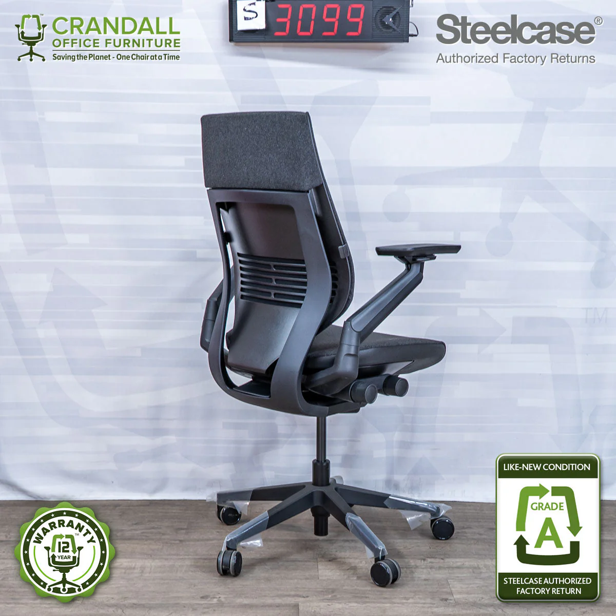 S-3099 - Steelcase Gesture - Grade A - Image 2