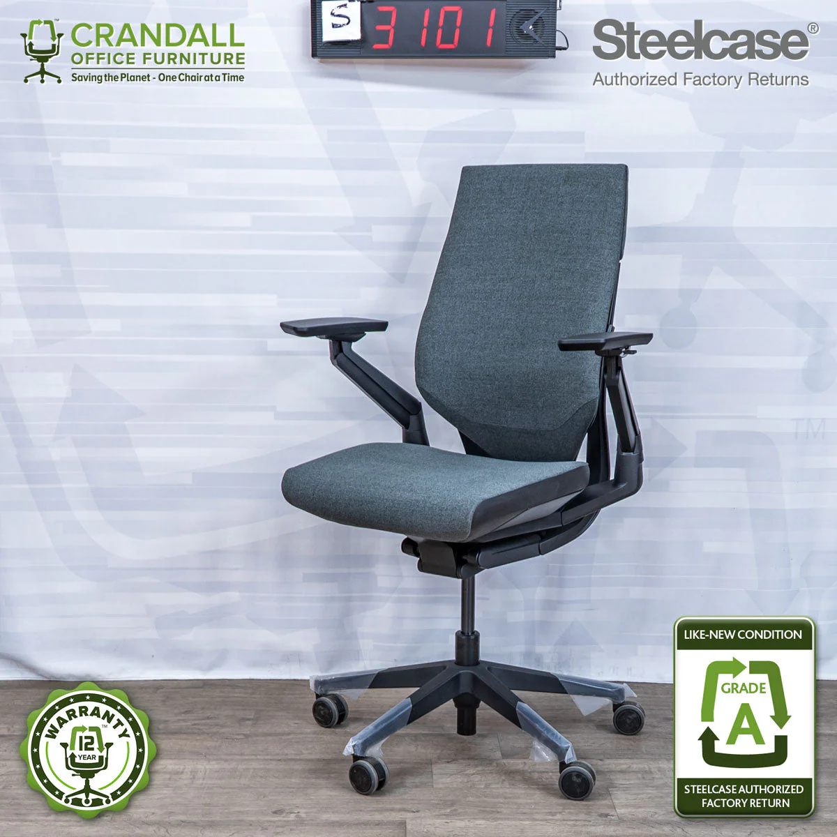S-3101 - Steelcase Gesture - Grade A