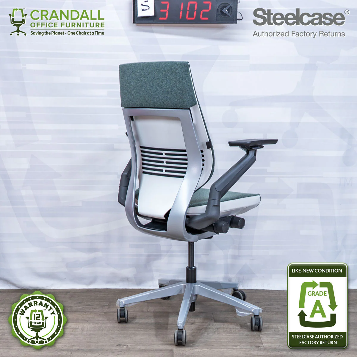 S-3102 - Steelcase Gesture - Grade A - Image 2