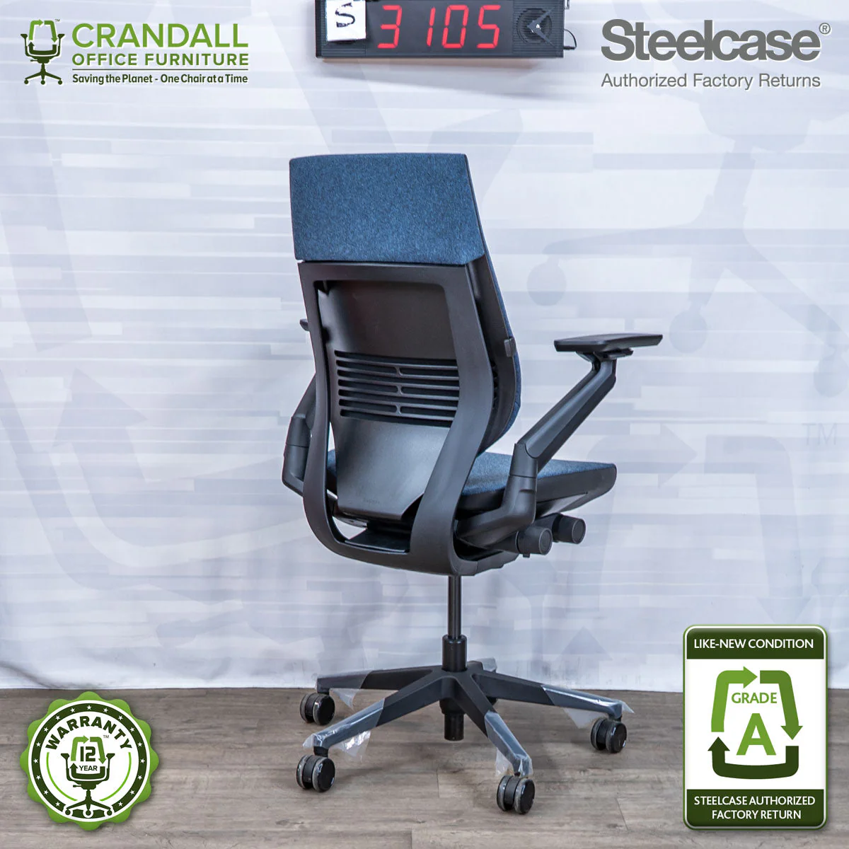 S-3105 - Steelcase Gesture - Grade A - Image 2