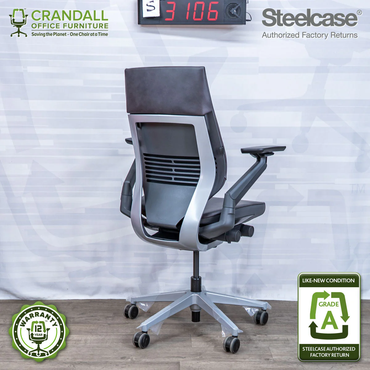 S-3106 - Steelcase Gesture - Grade A - Image 2