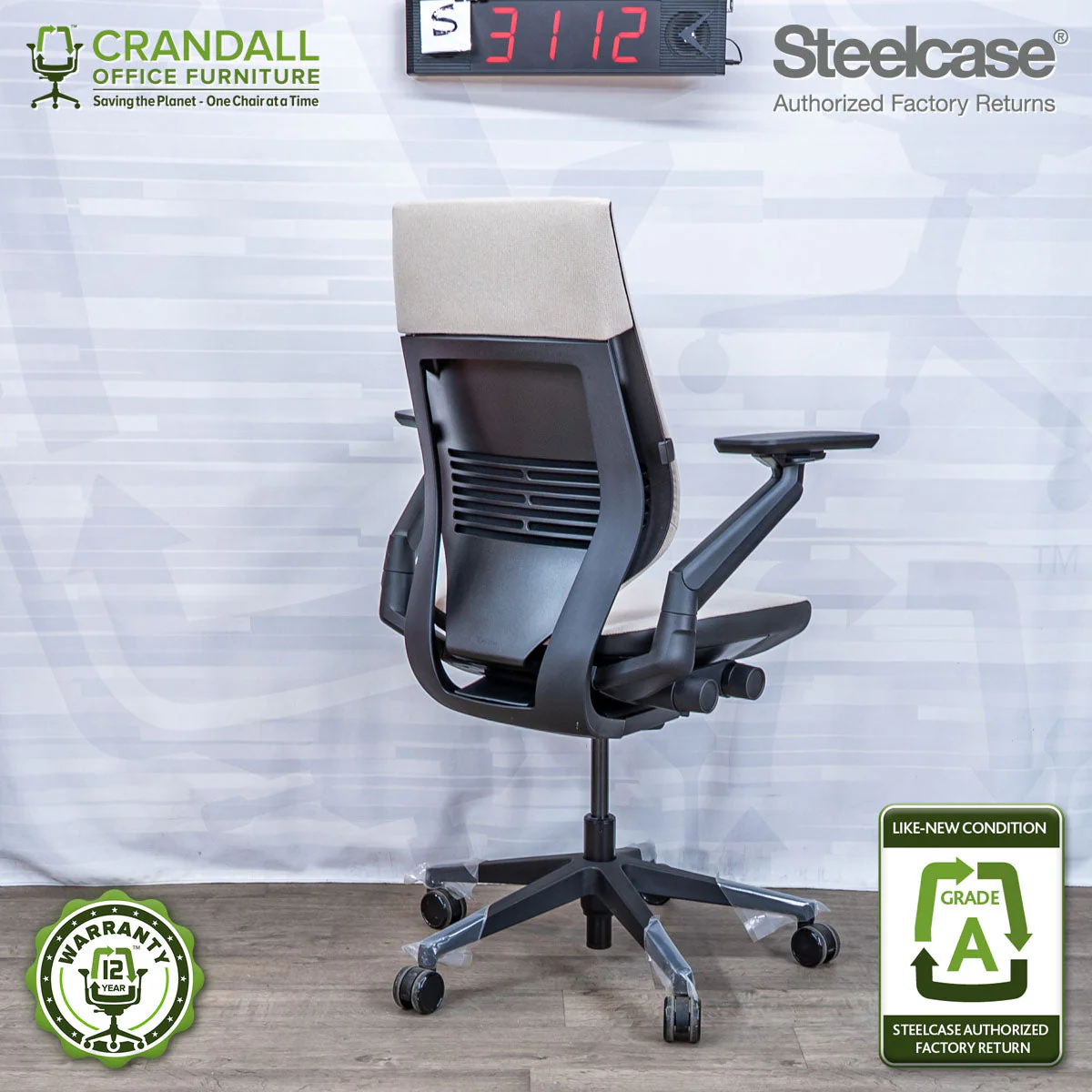 S-3112 - Steelcase Gesture - Grade A - Image 2