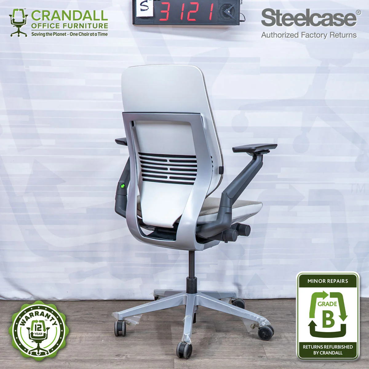 S-3121 - Steelcase Gesture - Grade B - Image 2