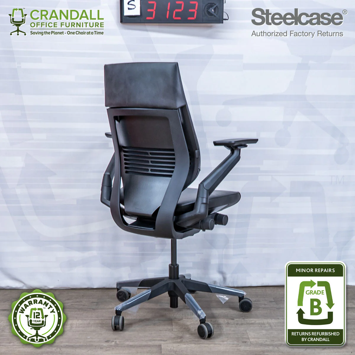 S-3123 - Steelcase Gesture - Grade B - Image 2