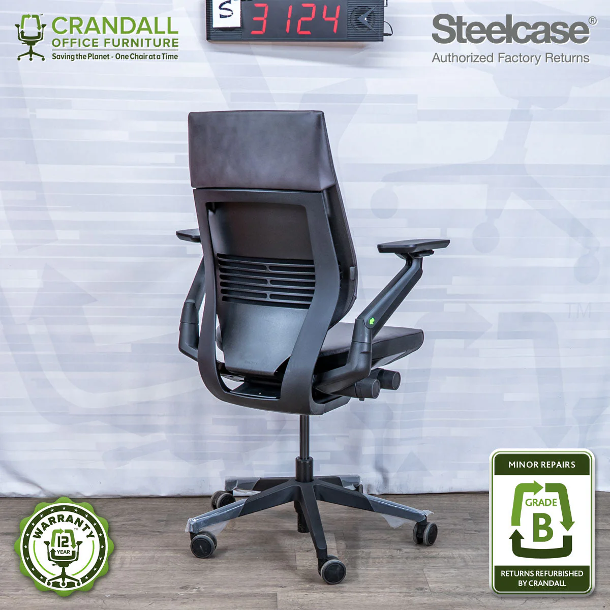 S-3124 - Steelcase Gesture - Grade B - Image 2