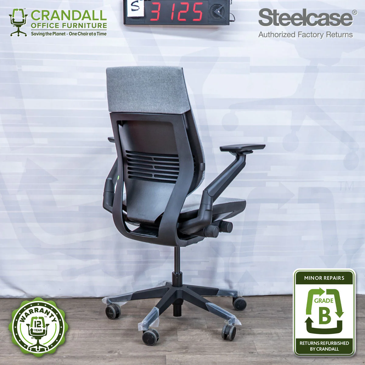 S-3125 - Steelcase Gesture - Grade B - Image 2