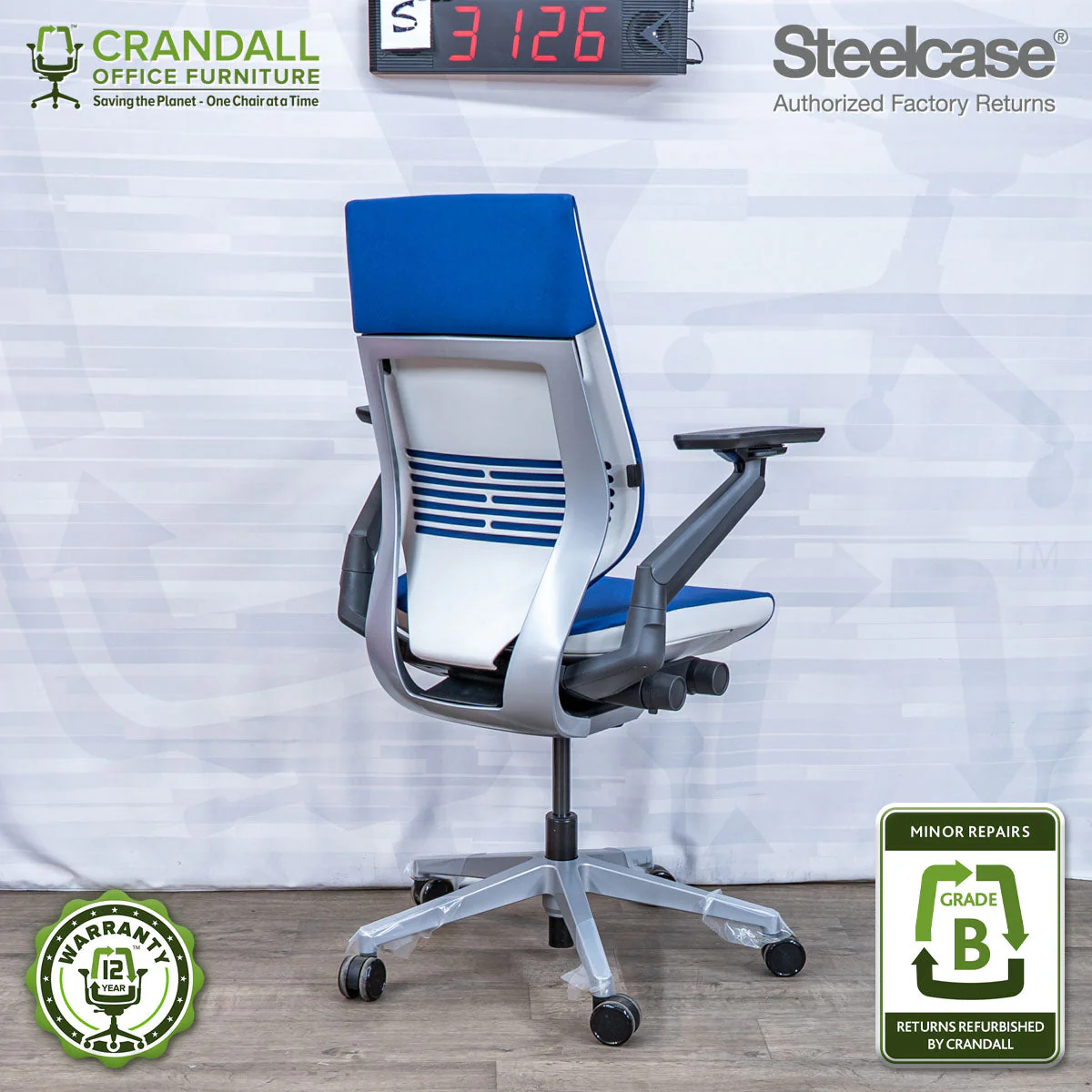 S-3126 - Steelcase Gesture - Grade B - Image 2