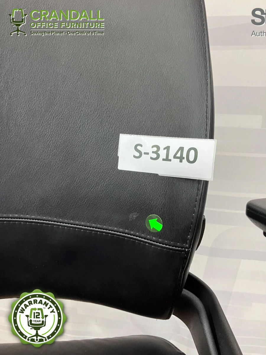 S-3140 - Steelcase V2 Leap - Grade B - Image 3