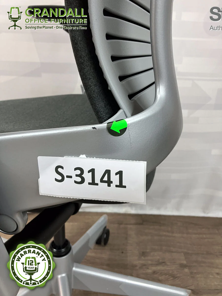 S-3141 - Steelcase V2 Leap - Grade B - Image 3