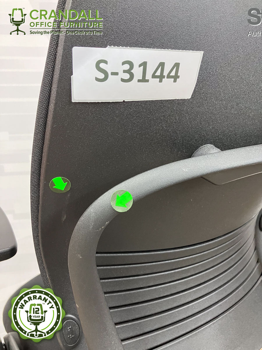 S-3144 - Steelcase V2 Leap - Grade B - Image 3