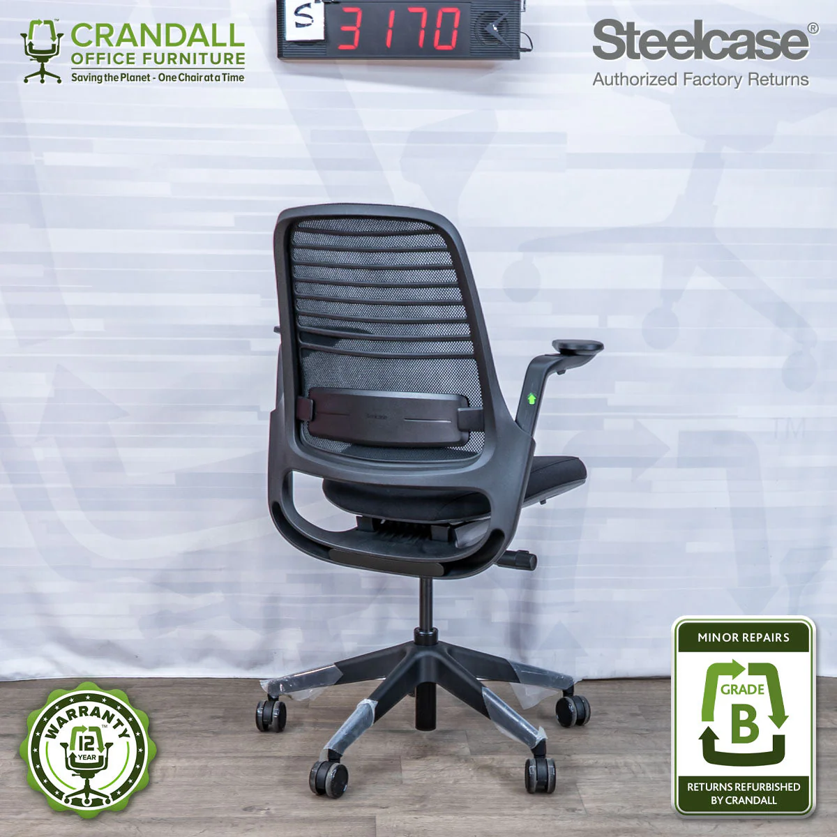 S-3170 - Steelcase Series 1 - Grade B - Image 2