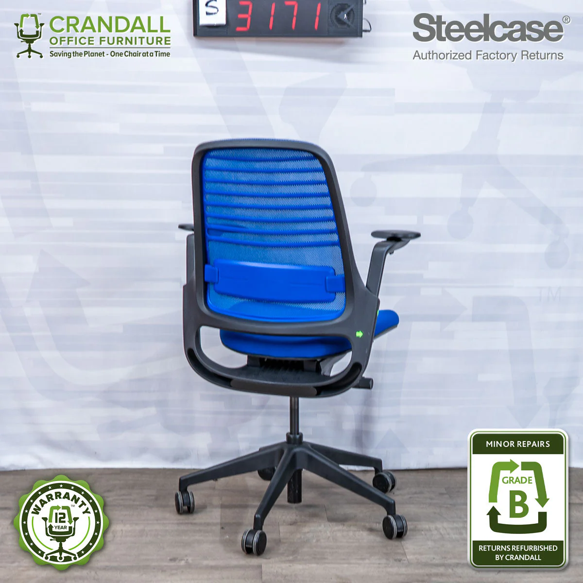 S-3171 - Steelcase Series 1 - Grade B - Image 2