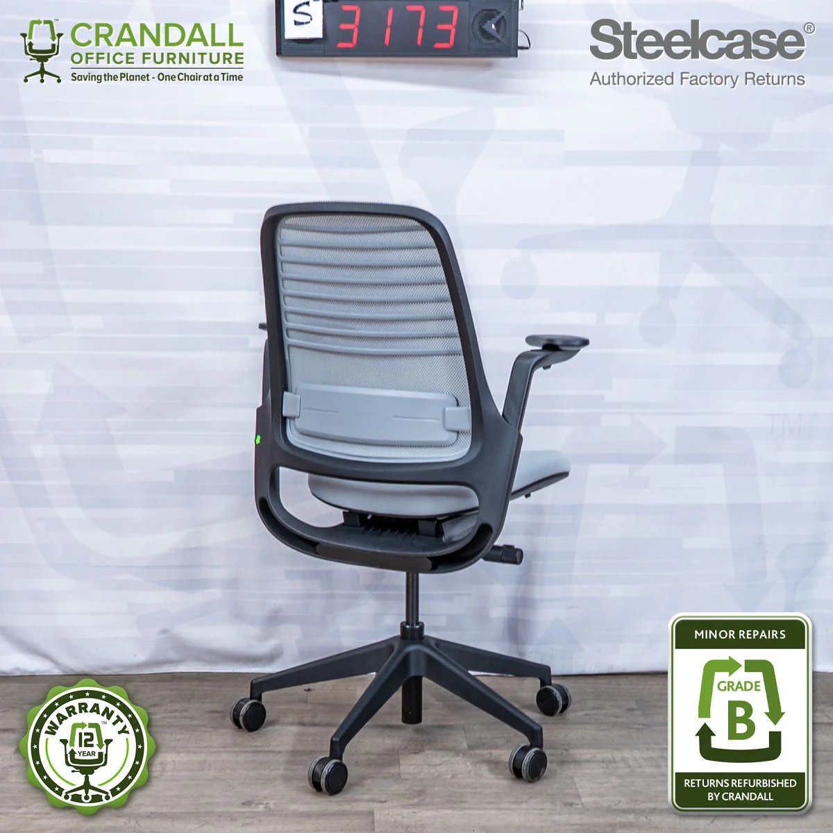 S-3173 - Steelcase Series 1 - Grade B - Image 2