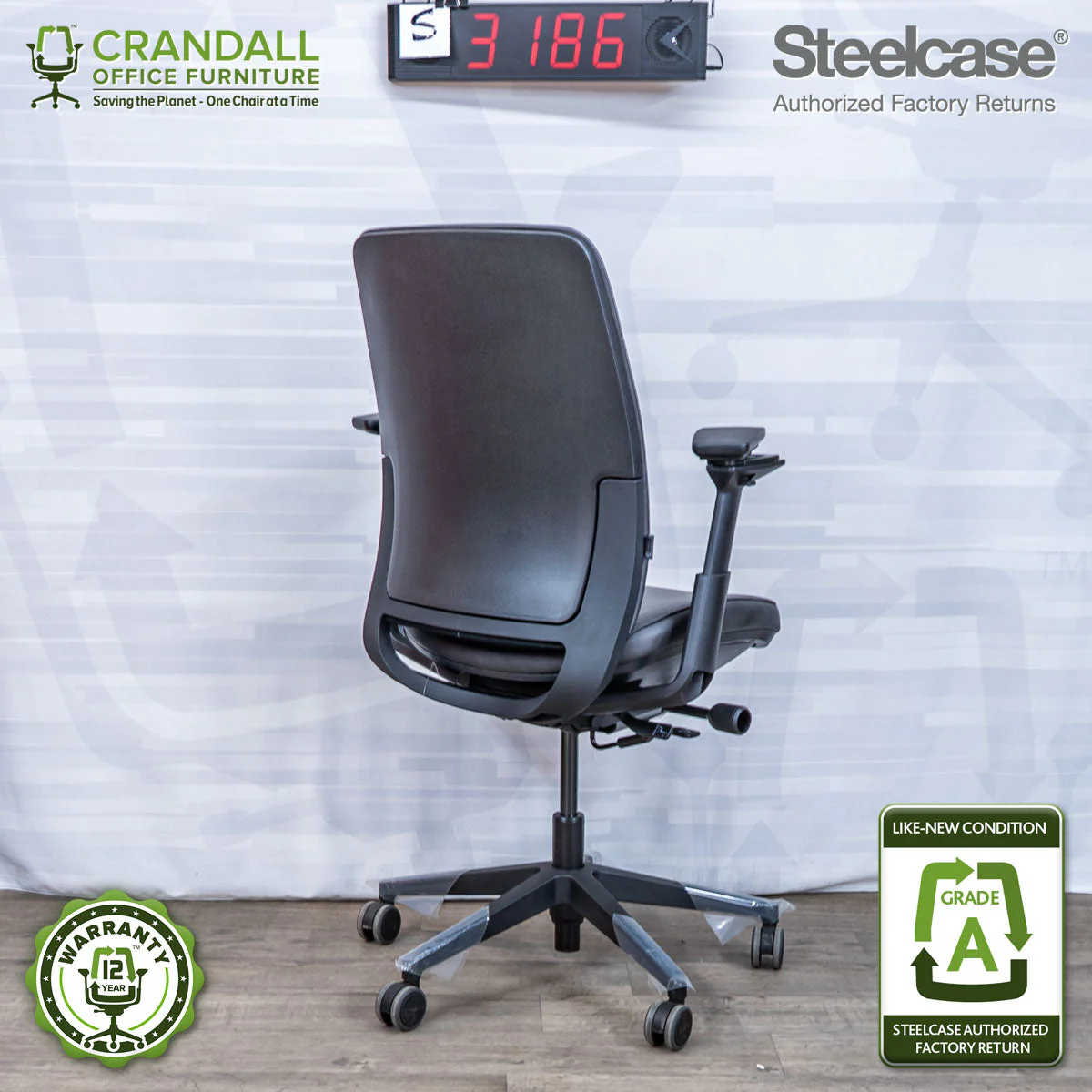 S-3186 - Steelcase Amia - Grade A - Image 2