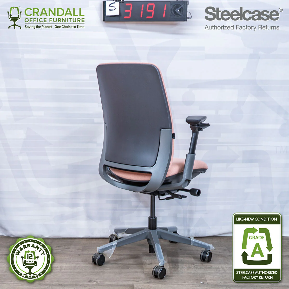 S-3191 - Steelcase Amia - Grade A - Image 2
