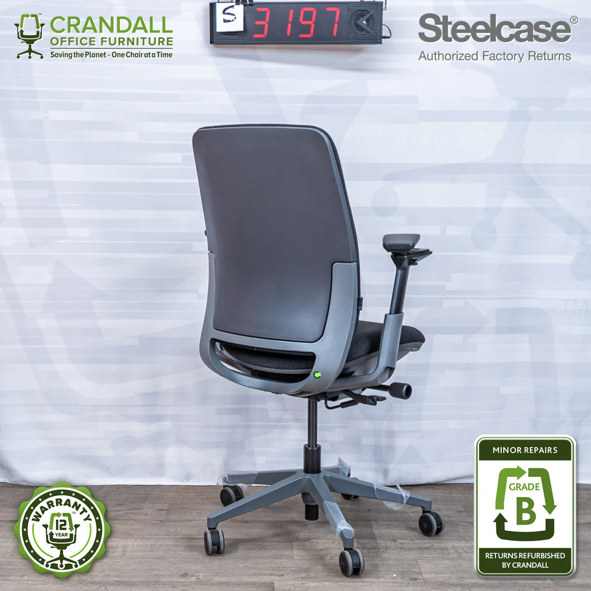 S-3197 - Steelcase Amia - Grade B - Image 2